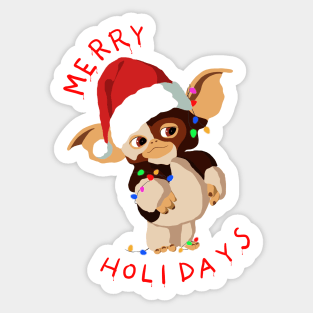 Merry Holidays! Sticker